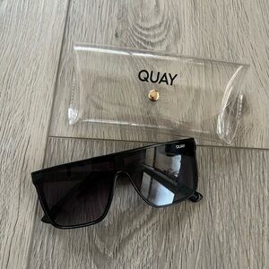 Quay Black Nightfall Sunglasses with Case
